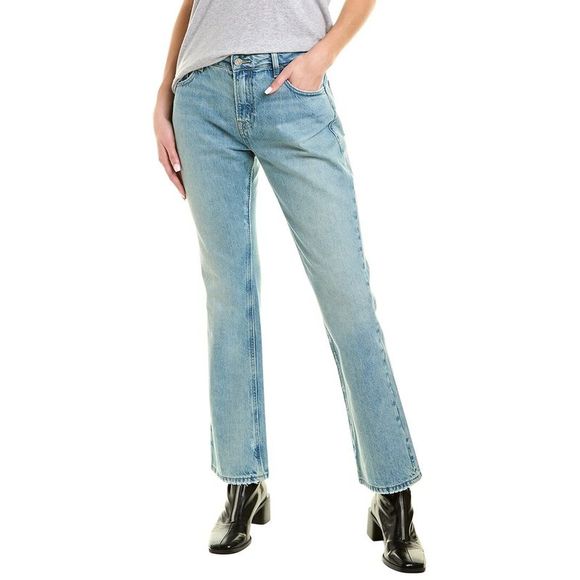 Frame Denim Jeans Frame Denim Womens The Low Boot Indigo Summit